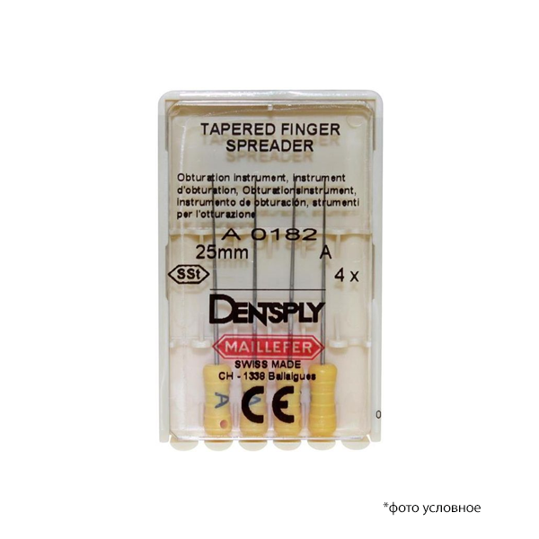 Изображение Фингер спредер тейперед/Finger spreaders Tapered A/25мм 4шт Maillefer  1 из 1