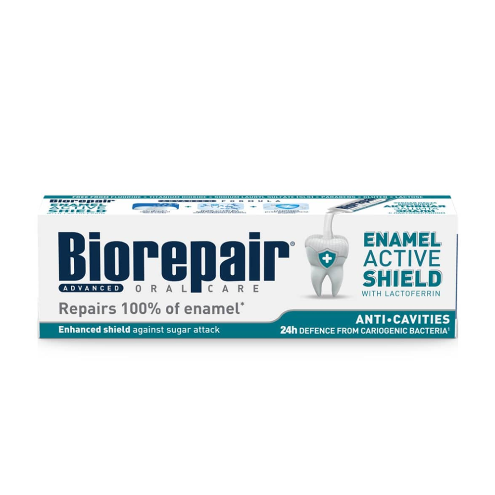 Изображение Биорепейр / Biorepair Advanced Active Shield зубная паста активная защита от кариеса 50мл ЧЗ