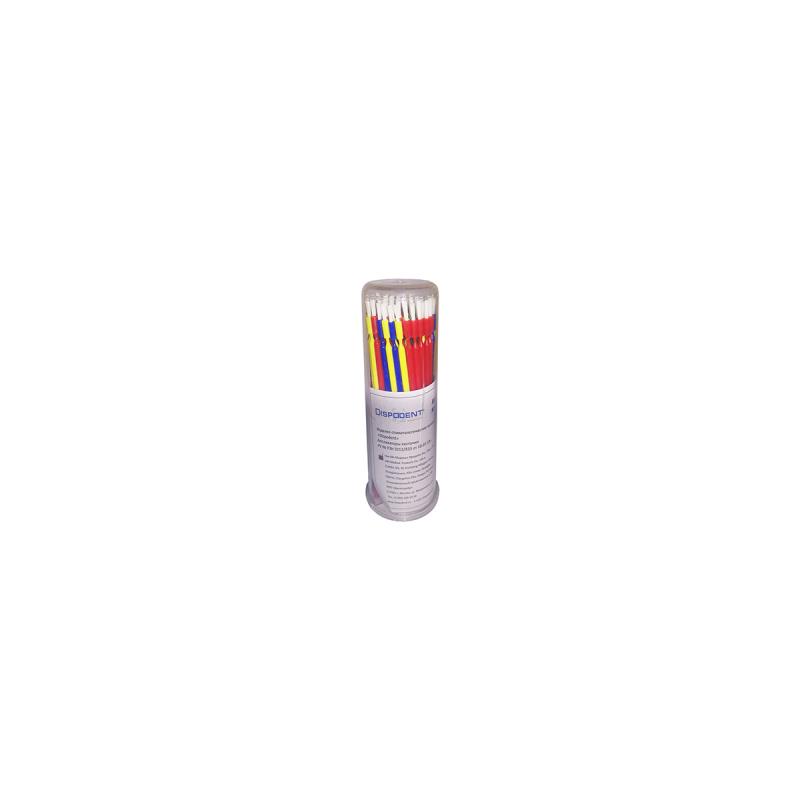 Изображение Аппликаторы кисточки Brush Applicators Dispodent 100 шт