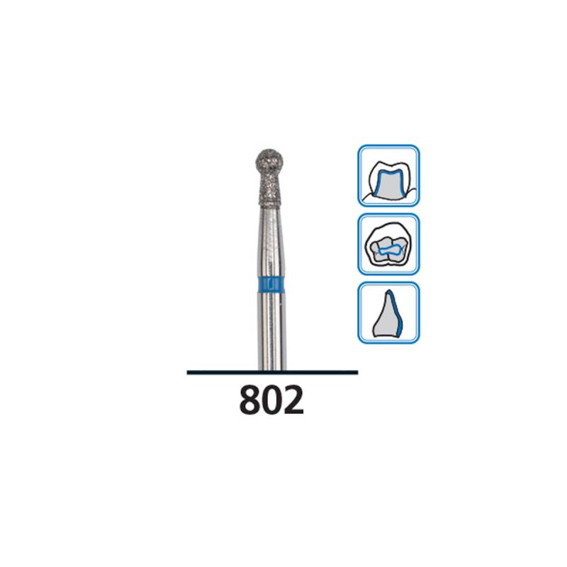 Изображение Бор (абразив) алмазный FG diamond medium 802/012M DFS 530088 1 из 1