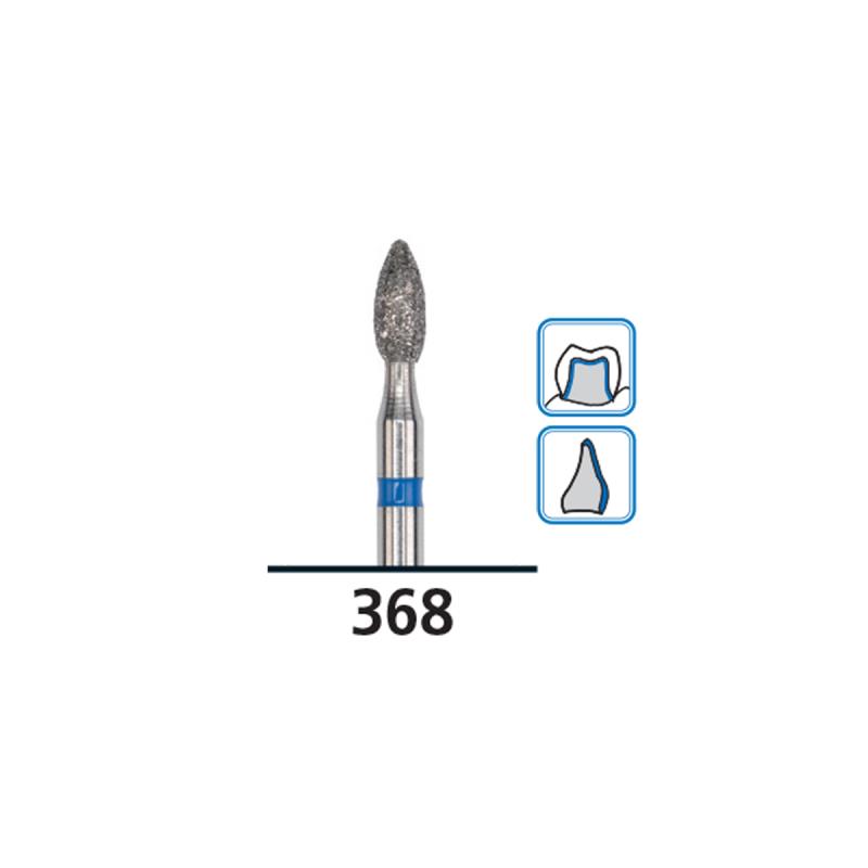 Изображение Бор (абразив) алмазный FG diamond medium 368/023M DFS 532828 1 из 1