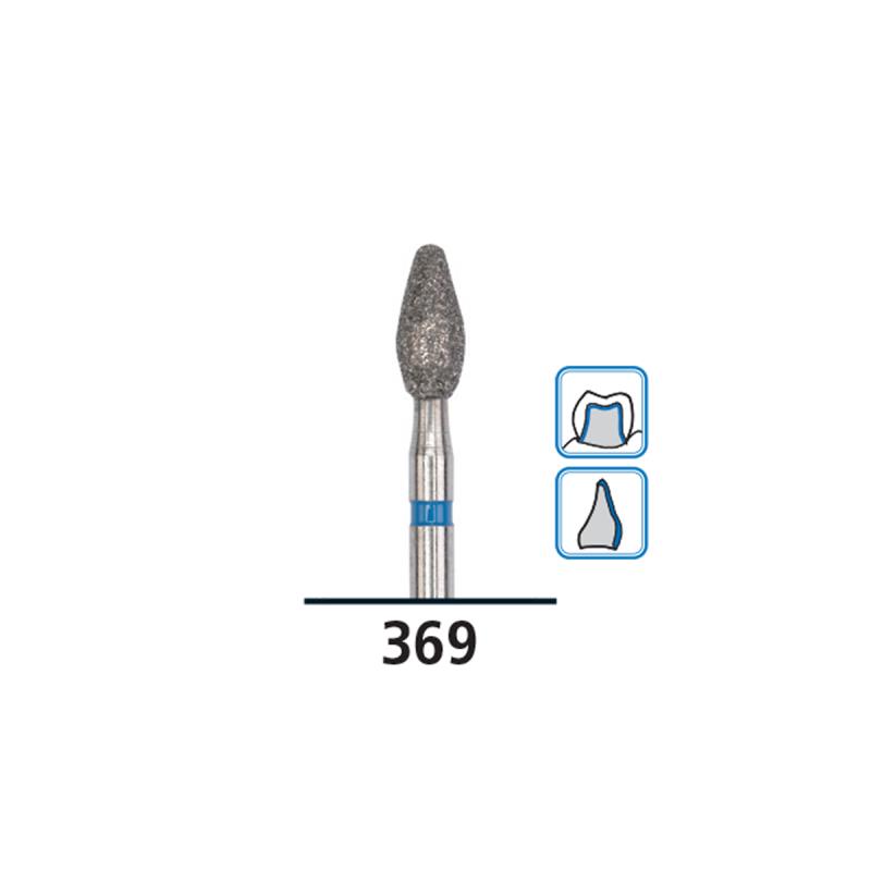 Изображение Бор (абразив) алмазный FG diamond medium 369/025M DFS 533708 1 из 1