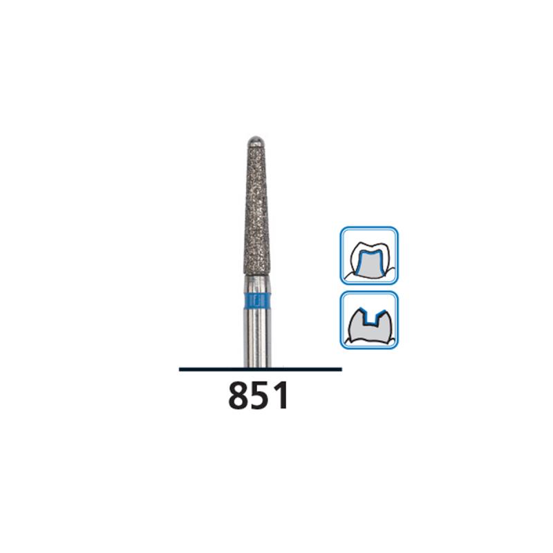 Изображение Бор (абразив) алмазный FG diamond fine 851/012F DFS 531206 1 из 1