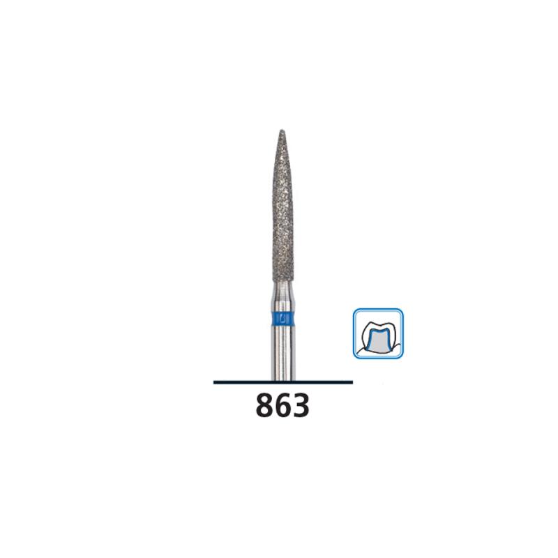 Изображение Бор (абразив) алмазный FG diamond fine 863/010F DFS 531966 1 из 1