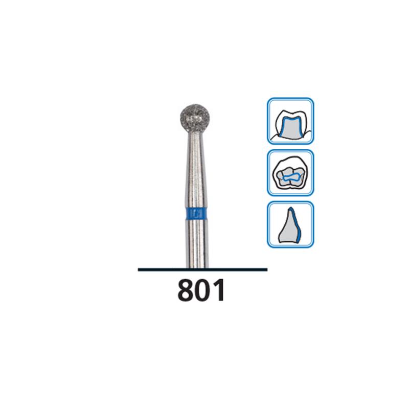 Изображение Бор (абразив) алмазный FG diamond fine 801/008F DFS 530066 1 из 1