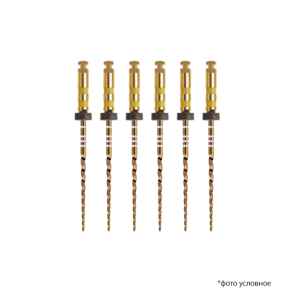 Изображение Протейпер Голд машин заверш / Protaper Gold Finishing Files F5 25мм 6шт 2 из 2