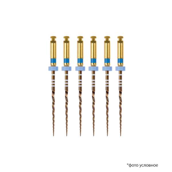 Изображение Протейпер Голд машин заверш/Protaper Gold Finishing Files F3 31мм 6шт 2 из 2