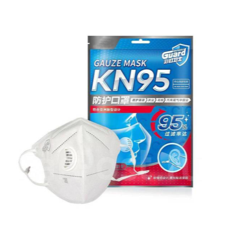 Изображение Маска медицинская KN95 GAUZE MASK (респиратор) 2шт 1 из 1