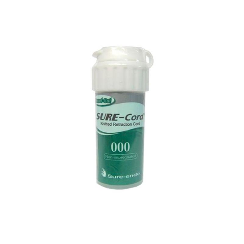 Изображение Нить ретракционная Sure-Cord Plus 000 254см из микрофибры с пропиткой алюминия хлорида 1 из 1