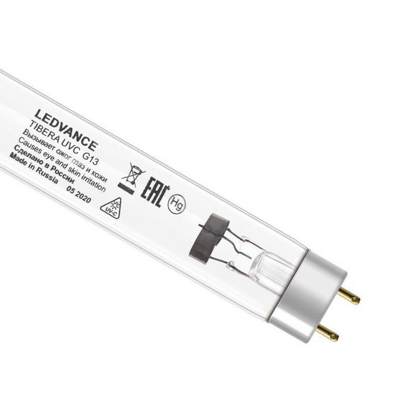 Изображение Лампа бактерицидная LEDVANCE TIBERA UVC 15W T8 G13