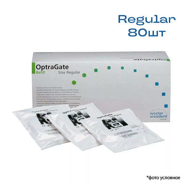Изображение ОптраГейт / OptraGate ретрактор для губ (Regular) 80шт 590850 1 из 1