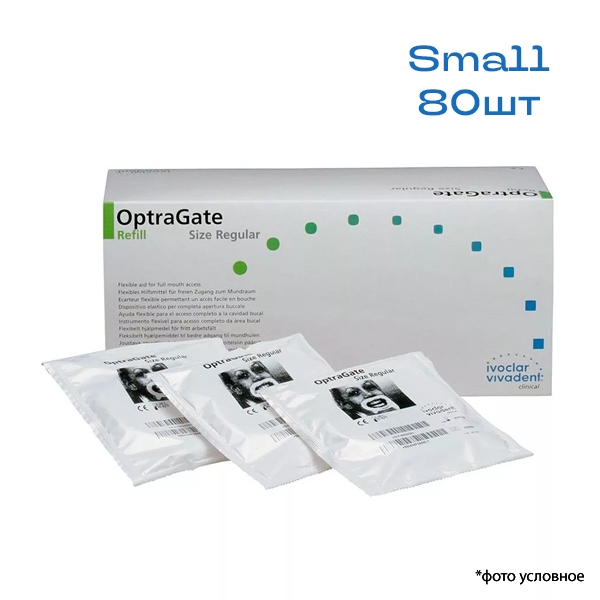 Изображение ОптраГейт / OptraGate ретрактор для губ (Small) 80шт 590851 1 из 1