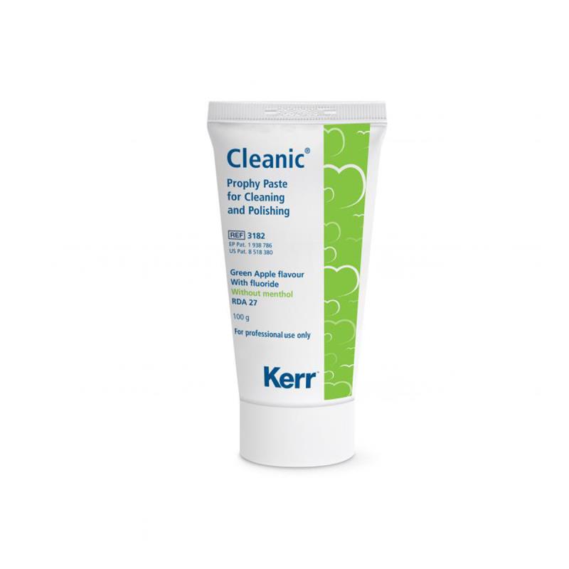 Изображение Паста Cleanic™ со фтором, Green Apple (зеленое яблоко), туба, 100гр.