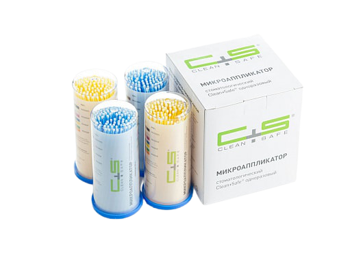 Изображение Микроаппликаторы Clean+Safe 100шт fine 1 из 1