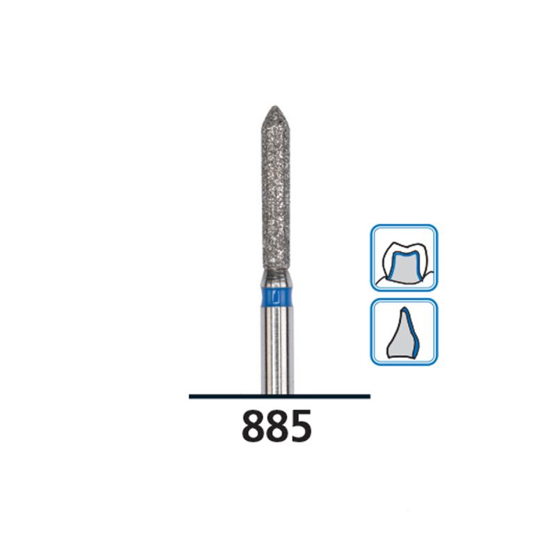 Изображение Бор (абразив) алмазный FG diamond medium 885/010M DFS 532408 1 из 1