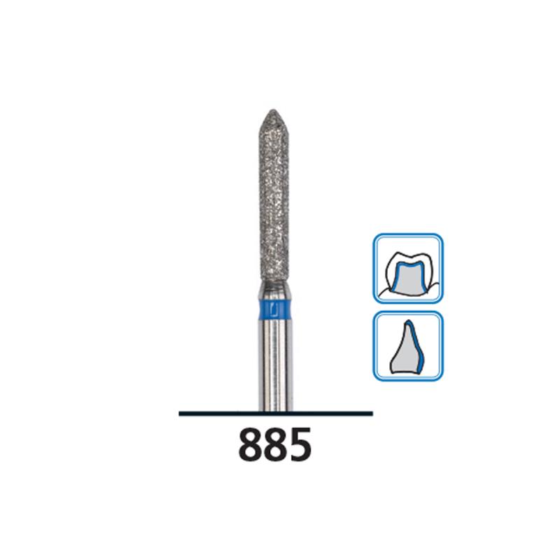Изображение Бор (абразив) алмазный FG diamond medium 885/014M DFS 532428 1 из 1