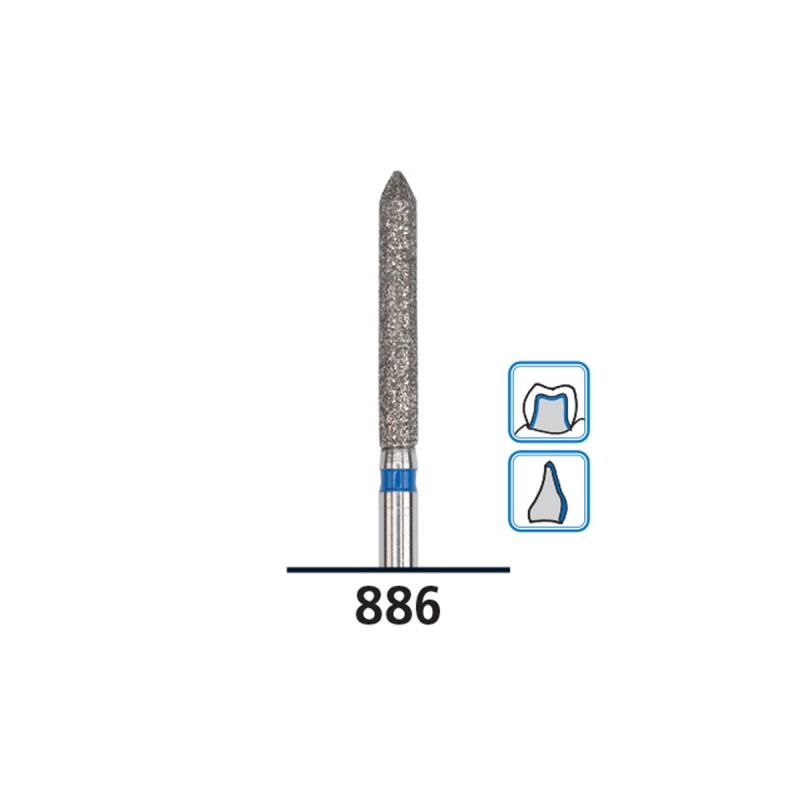 Изображение Бор (абразив) алмазный FG diamond medium 886/016M DFS 532448 1 из 1