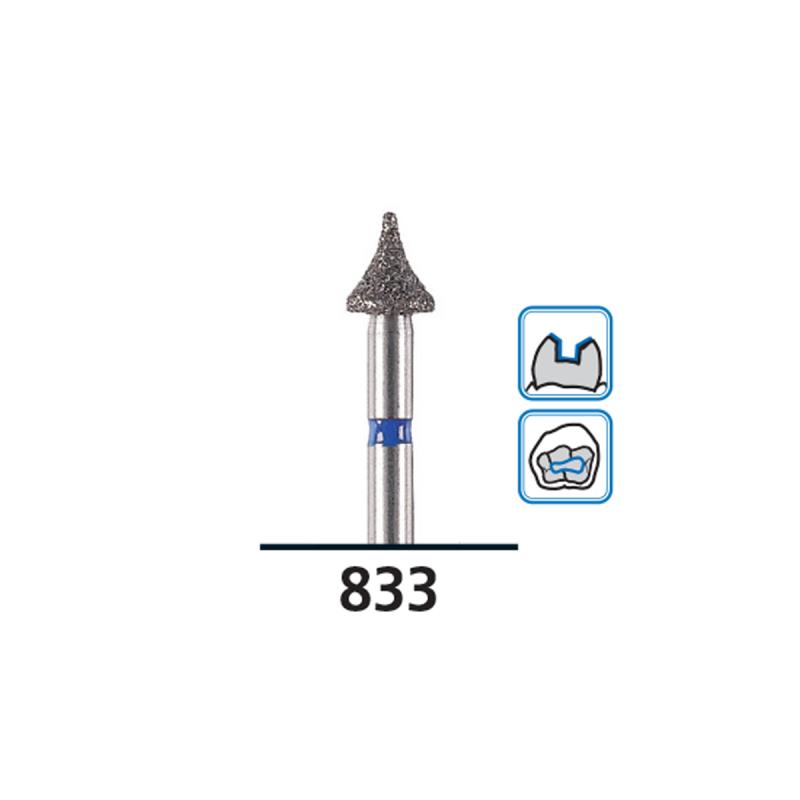 Изображение Бор (абразив) алмазный FG diamond medium 833/031M DFS 532778 1 из 1