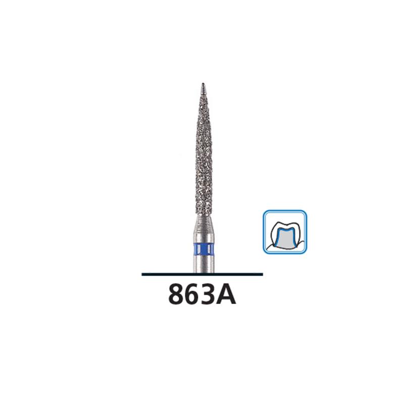 Изображение Бор (абразив) алмазный FG diamond medium 863A/012M DFS 534308 1 из 1