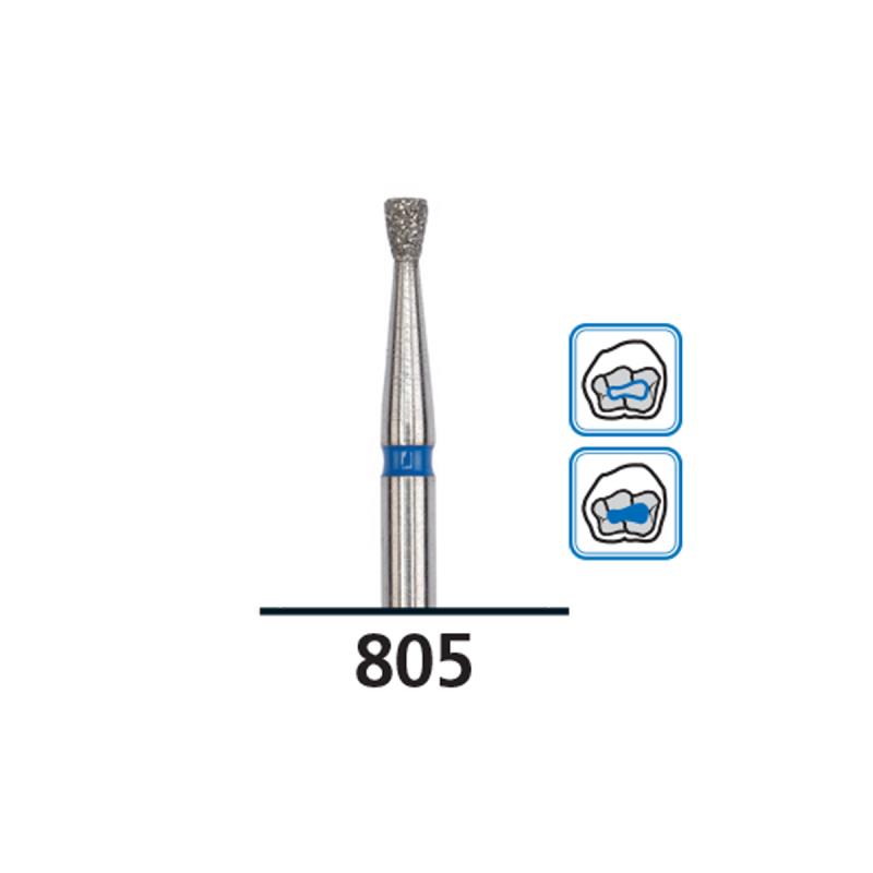 Изображение Бор (абразив) алмазный FG diamond medium short shank 805/012M DFS 530108ku 1 из 1