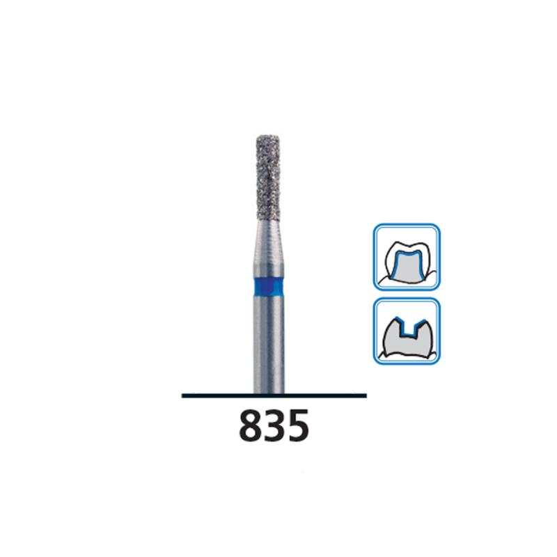 Изображение Бор (абразив) алмазный FG diamond medium short shank 835/014M DFS 530638ku 1 из 1