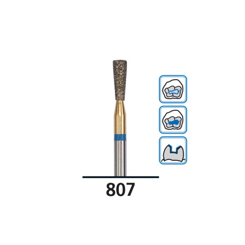 Изображение Бор (абразив) алмазный FG diamond Piranha medium 807/018M DFS 539138 1 из 1