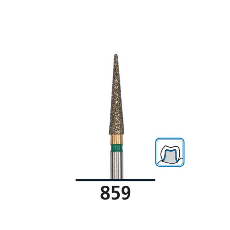Изображение Бор (абразив) алмазный FG diamond Piranha fine 859/010F DFS 539796S 1 из 1