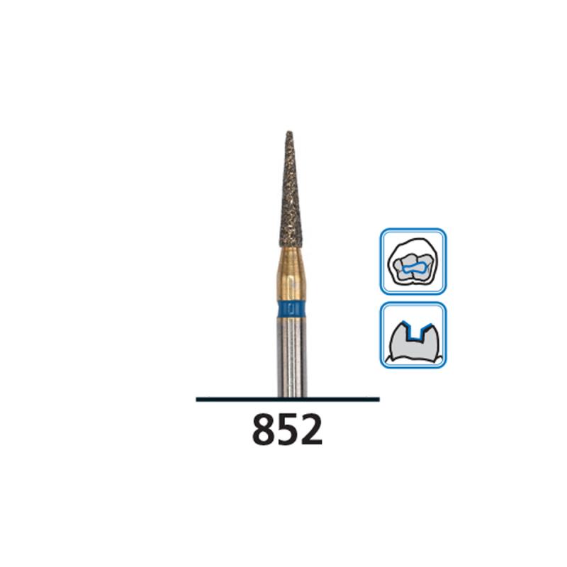 Изображение Бор (абразив) алмазный FG diamond Piranha coarse 852/012C DFS 539775S 1 из 1