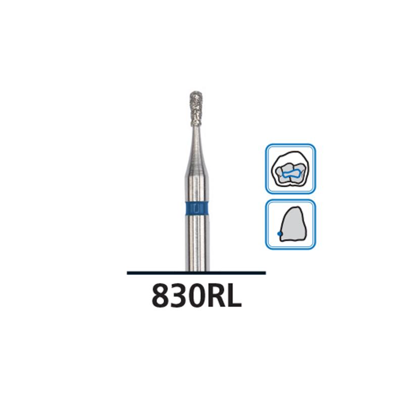 Изображение Бор (абразив) алмазный FG diamond medium 830RL/010M DFS 530408 1 из 1