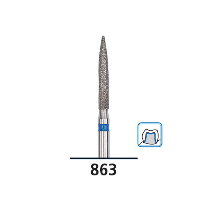 Изображение Бор (абразив) алмазный FG diamond coarse 863/016C DFS 531925 1 из 1
