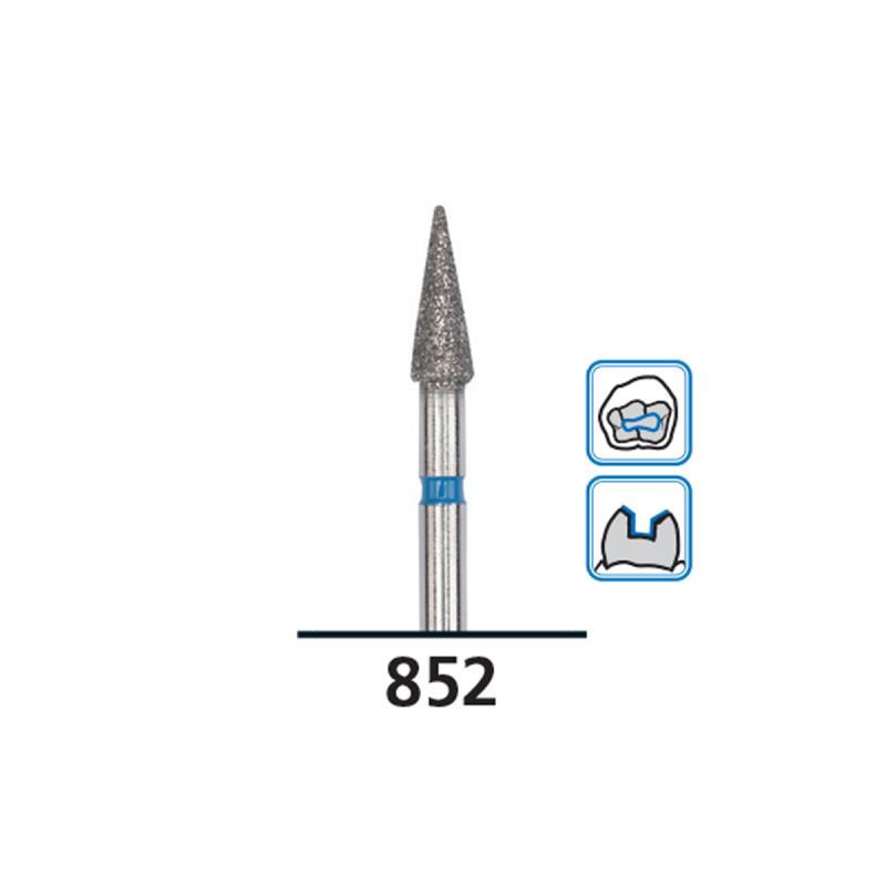 Изображение Бор (абразив) алмазный FG diamond medium 852/023M DFS 536528 1 из 1