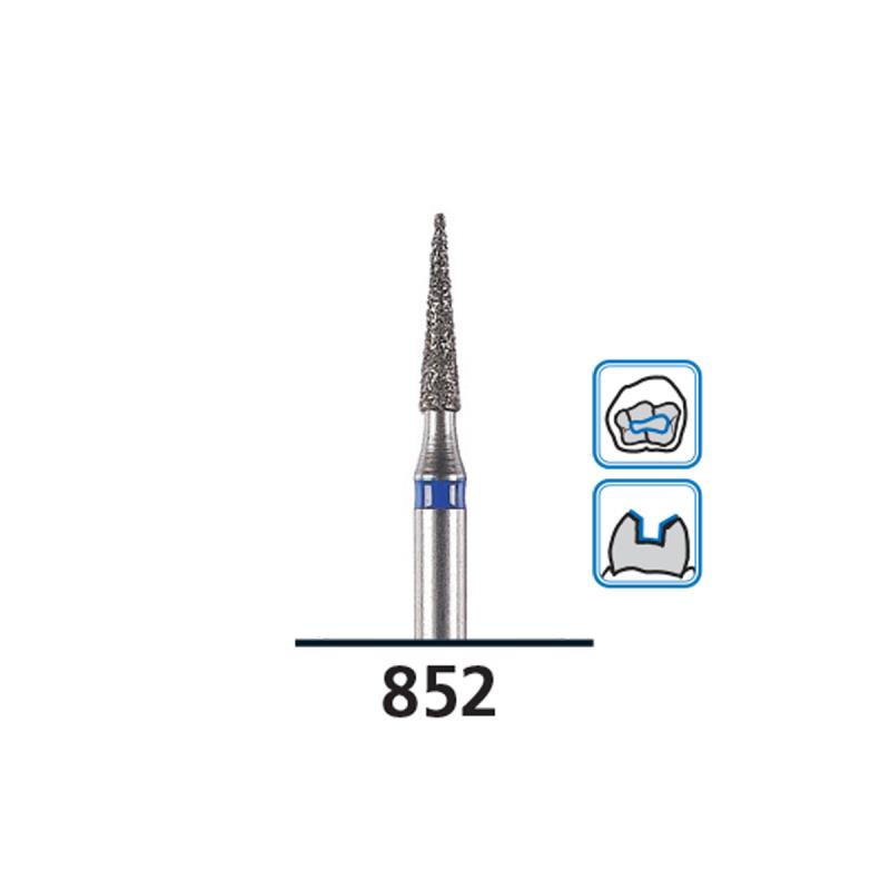 Изображение Бор (абразив) алмазный FG diamond fine 852/010F DFS 531476 1 из 1