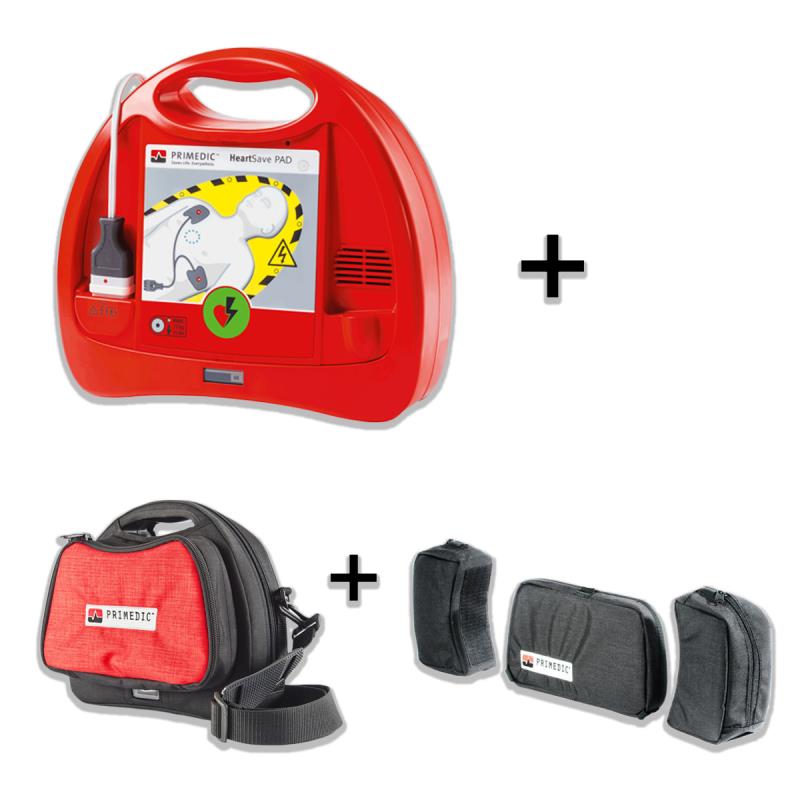 Изображение Дефибриллятор PRIMEDIC HeartSave PAD M250+97653 Cумка для HeartSave (M250) с карманом для принадлежностей 1 из 1