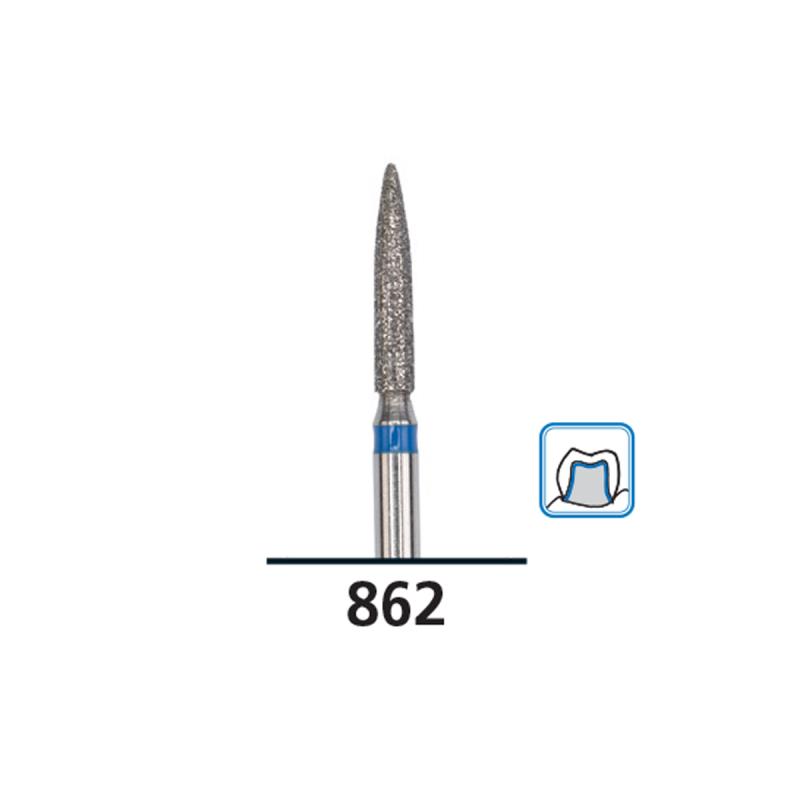 Изображение Бор (абразив) алмазный FG diamond medium 862/018M DFS 531858 1 из 1