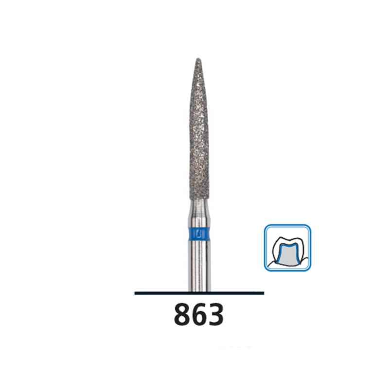 Изображение Бор (абразив) алмазный FG diamond medium 863/018M DFS 531938 1 из 1