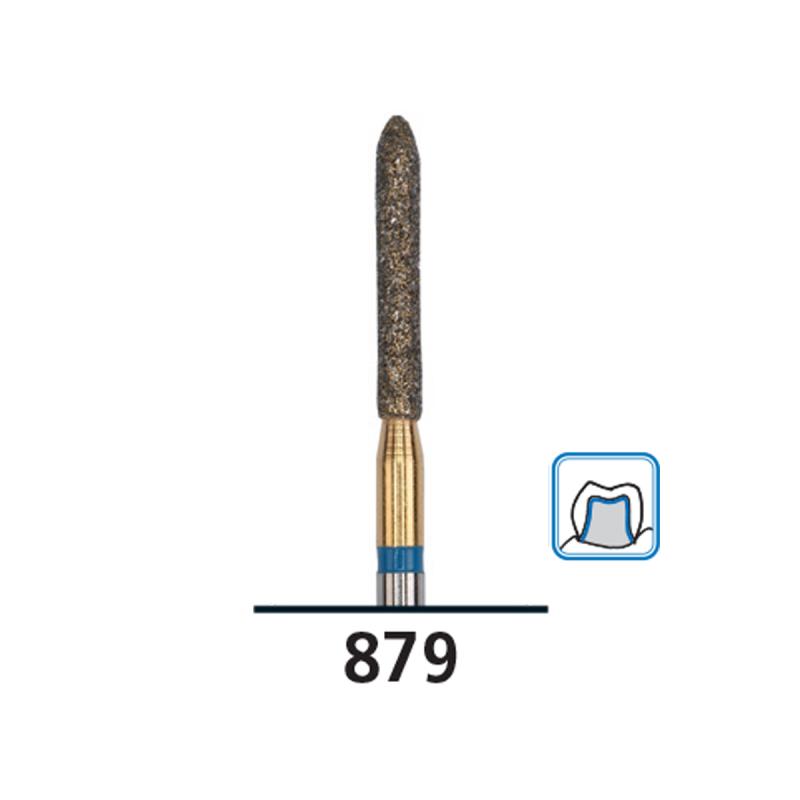 Изображение Бор (абразив) алмазный FG diamond Piranha medium 879/012M DFS 539618 1 из 1
