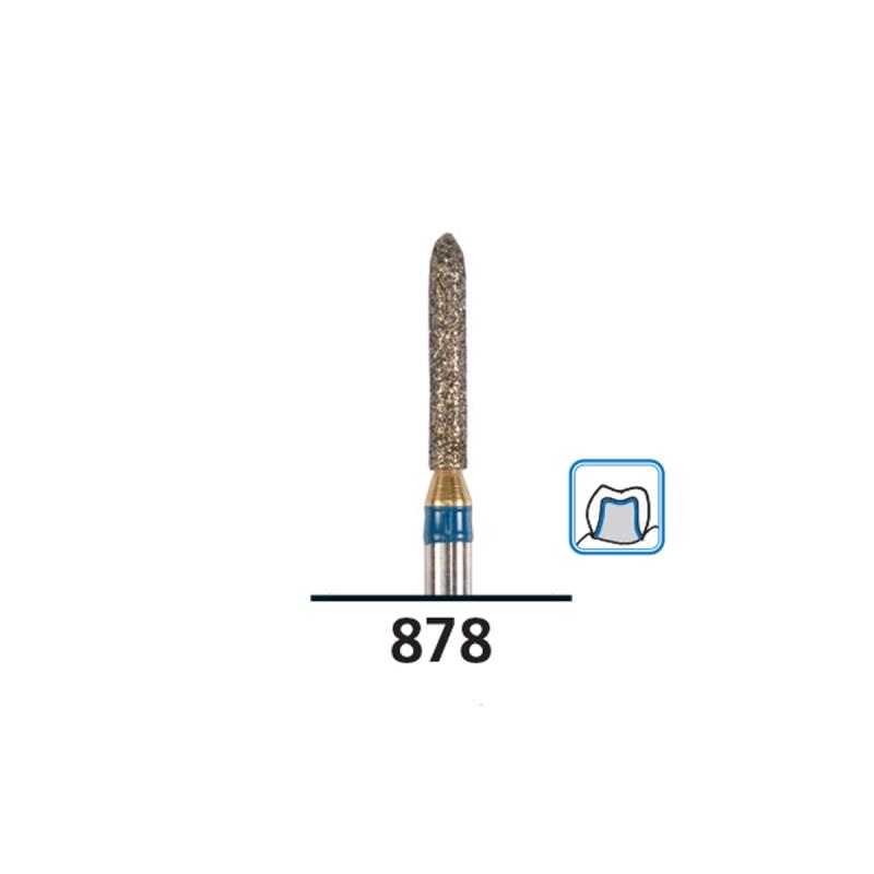 Изображение Бор (абразив) алмазный FG diamond Piranha coarse 878/014C DFS 539535 1 из 1