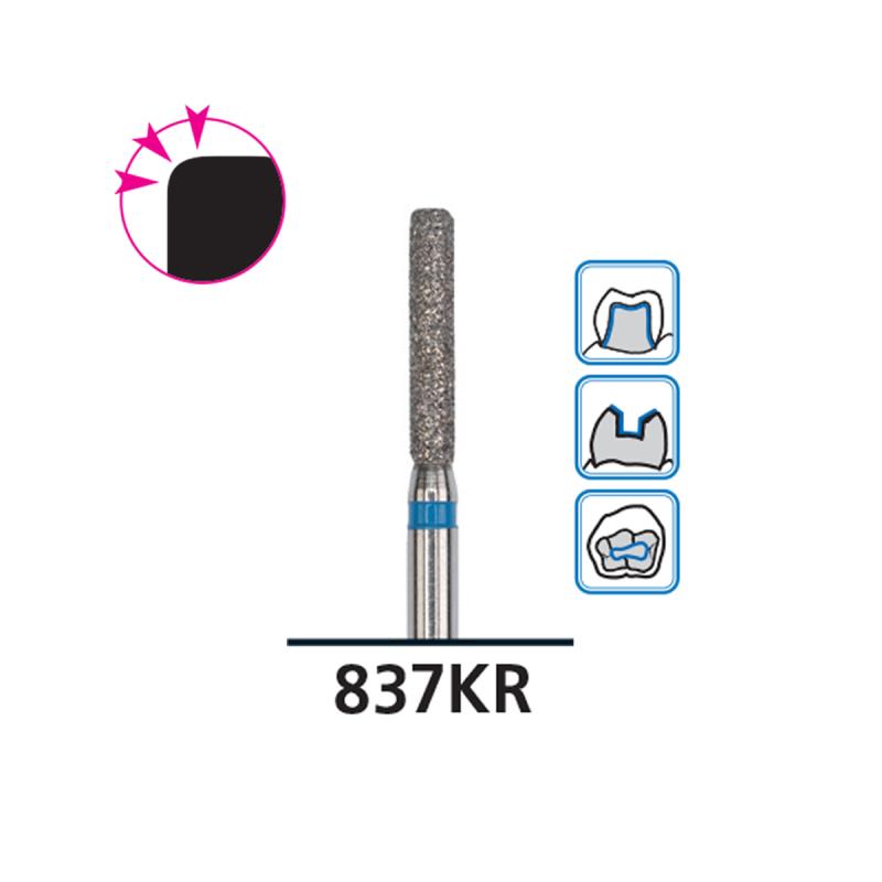 Изображение Бор (абразив) алмазный FG diamond medium 837KR/014M DFS 530888 1 из 1