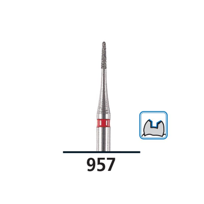 Изображение Бор (абразив) алмазный FG diamond fine 957/009F DFS 532966 1 из 1