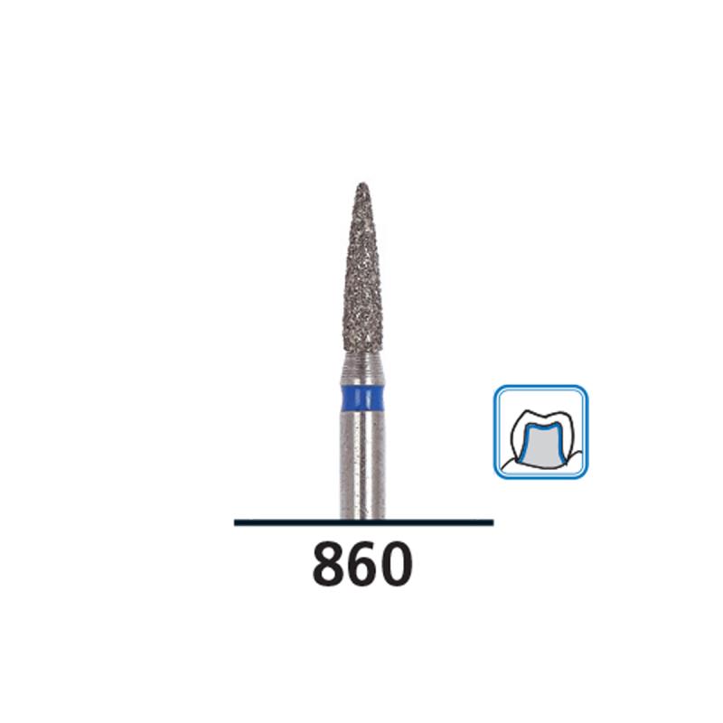 Изображение Бор (абразив) алмазный FG diamond medium 860/012M DFS 531808 1 из 1