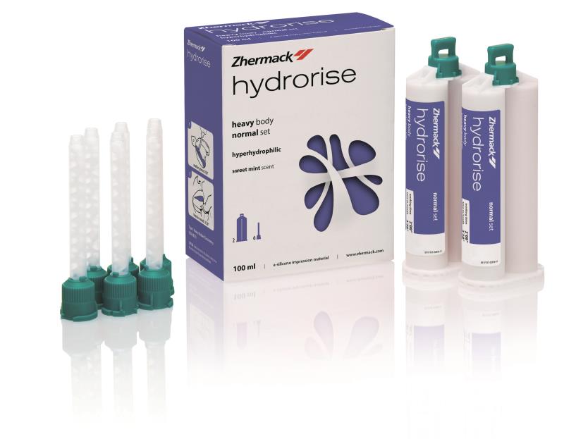 Изображение Hydrorise Heavy Body Normal Set, база+катализатор, картридж 2х50мл+6шт.наконечники, арт. C207008 1 из 1
