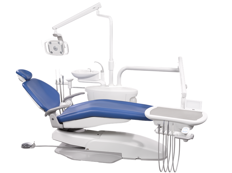 Изображение Установка стомат. A-DEC 200 Dental System (кресло,стул) цвет Sky blue 1 из 1