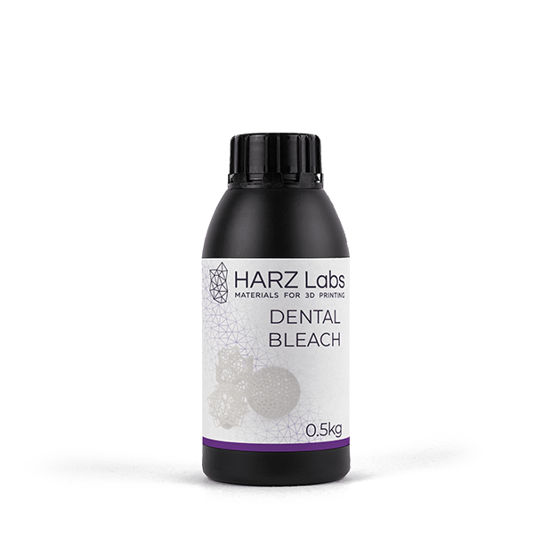 Изображение Фотополимер HARZ Labs Дентал Блич / Dental Bleach (LCD/DLP) 500гр 1 из 1