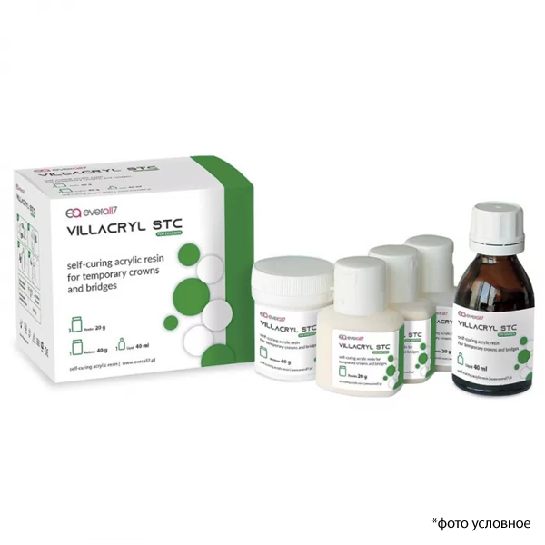Изображение Виллакрил СТС / Villacryl STC A1, A3, A4 powder 3x20g + 40ml liquid + 40g hardener