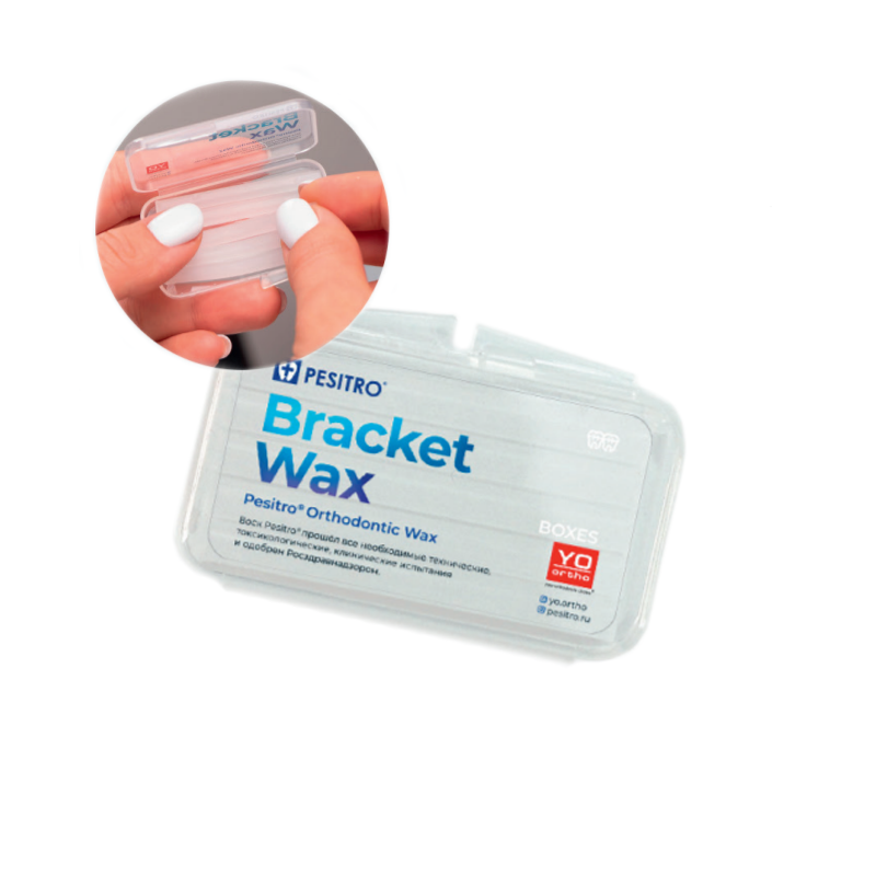 Изображение Воск ортодонтический Bracket Wax Boxes Plain Pesitro