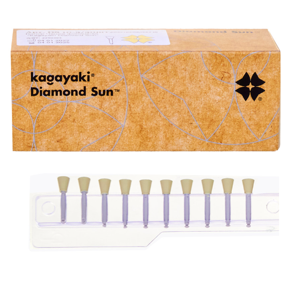 Изображение Полир Чашка финишная  Kagayaki Diamond Sun (желтый) 30 шт DS 10-3 1 из 1