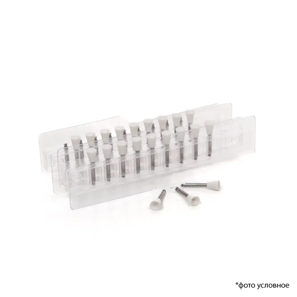 Изображение Полир Чашка  Kagayaki Ensmart Pin 125 (белый) металл 30 шт ENPS 125-3 1 из 1