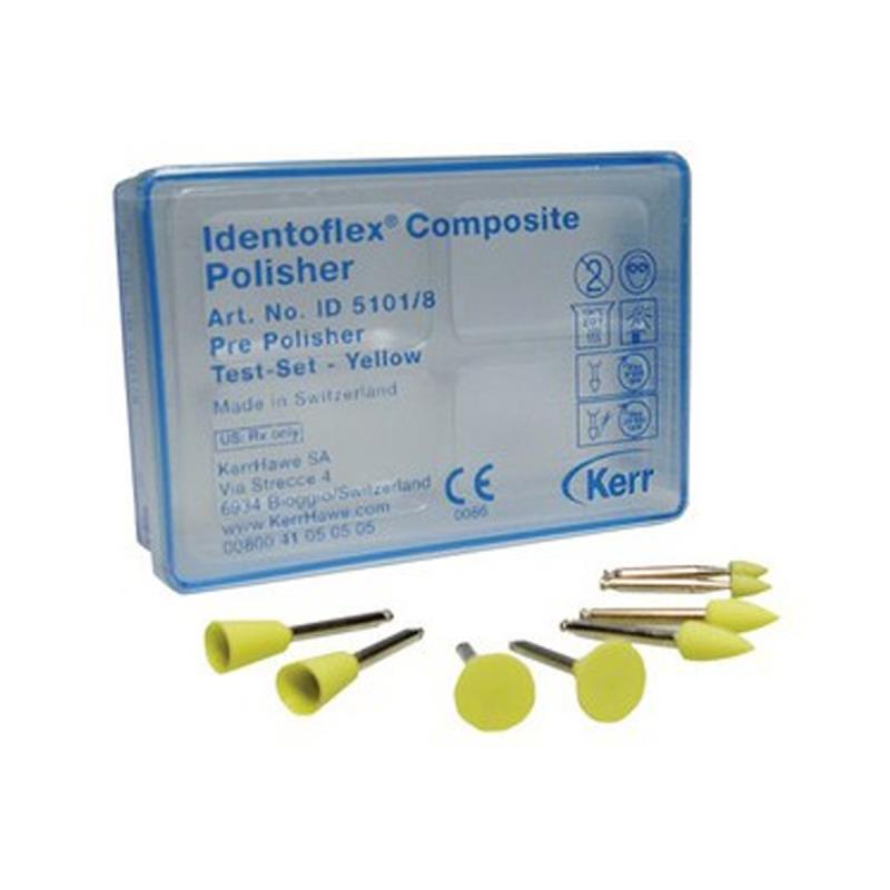Изображение Полиры д/композитов / Identoflex Composite Prepolishers д/предварит полировки чашечка желтые 12шт ID5081/12 1 из 1