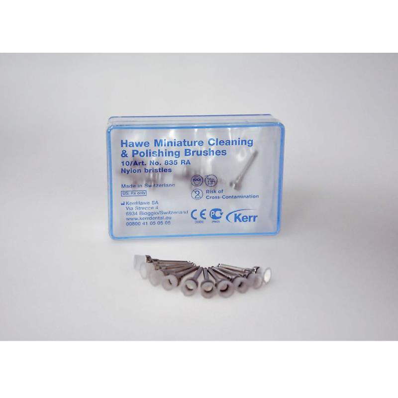 Изображение Щеточка Hawe Miniature полировочная нейлоновая 10шт 835 RA