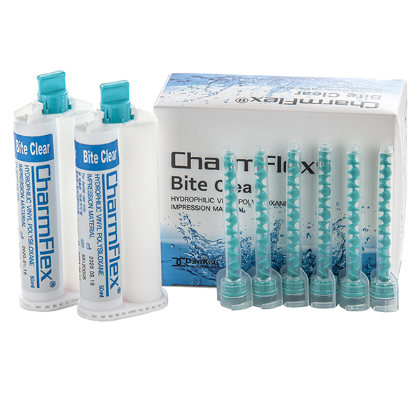 Изображение ЧамФлекс Байт Клир / CharmFlex Bite Clear 50 мл х 2 картриджа + 6 наконечники 1022007